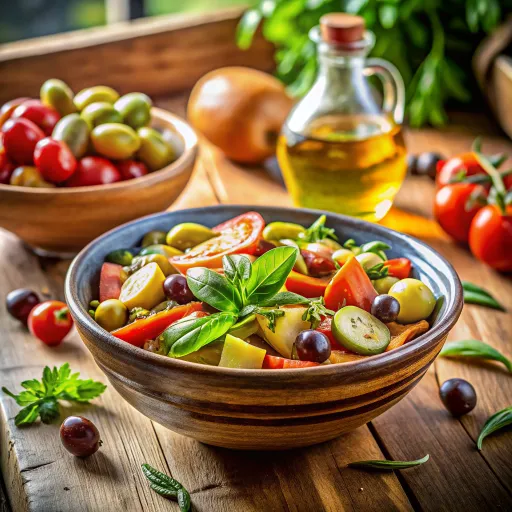 طاجين خضروات متوسطية